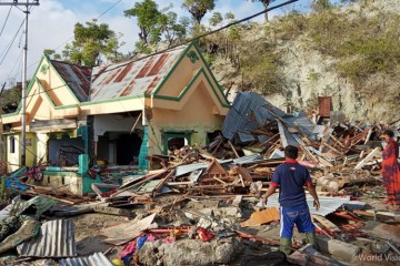 ▲ 지진과 쓰나미가 지나간 이후 9월 30일 팔루(Palu) 지역의 모습(출처: 월드비전)