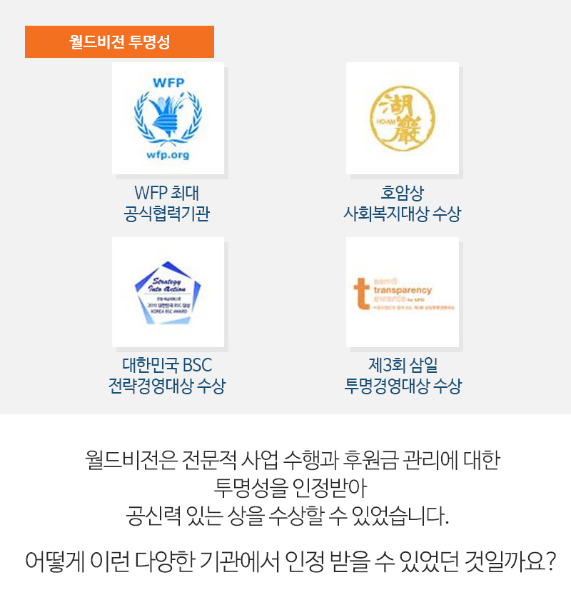 어떻게 이런 다양한 기관에서 인정 받을 수 있었던 것일까요?